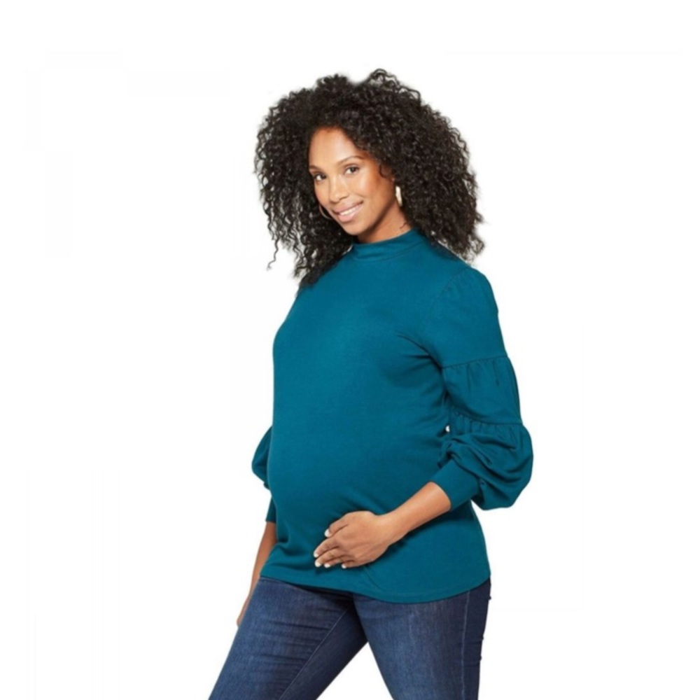 ISABEL MATERNITY INGRID ISABELA LONG SLEEVE TOP sz XL EUC